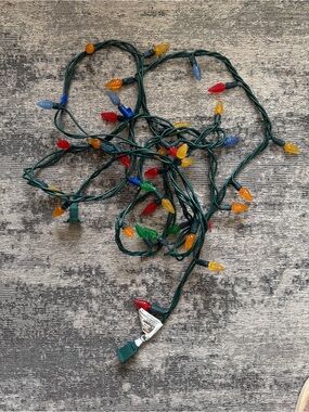 Retro Multicolour Holiday String Lights #4